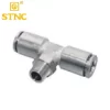 MPT4-M8 Nối nhanh chữ T ren ngoài STNC (MPT4-M8 hợp kim) 18 MPT12-04 Nối nhanh chữ T ren ngoài STNC (MPT12-04 hợp kim)