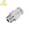 MPOC-G4-01 Nối nhanh thẳng ren ngoài STNC (MPOC4-01 hợp kim, gioăng chống rò rỉ) 18 MPOC-G12-04 Nối nhanh thẳng ren ngoài STNC (MPOC12-04 hợp kim- gioăng chống rò rỉ)