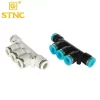 TPK10 Nối nhanh thẳng 5 cổng đều STNC (PK10 Màu đen) 3 YPK16 Nối nhanh thẳng 5 cổng đều STNC (PK16 Màu trắng)
